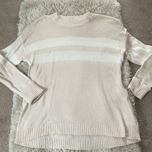 American Eagle size small baby pink sweater